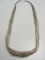 30 STRAND LIQUID SILVER STERLING NECKLACE