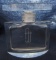 FJJ CUT CRYSTAL PERFUME BOTTLE JAPAN HALF ROUND