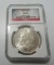 1884 O MORGAN SILVER DOLLAR MS 63 NGC COIN