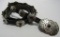 ONYX STERLING SILVER 21 CONCHO BELT