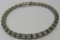 2CT EMERALD DIAMOND BRACELET STERLING SILVER