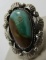 LMC BOULDER TURQUOISE RING STERLING SILVER SIZE 9