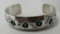 SPENCER TURQUOISE CUFF BRACELET STERLING SILVER