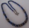 WOW NAVAJO PEARLS STERLING SILVER LAPIS BEADS WOW