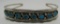 SPENCER TURQUOISE CUFF BRACELET STERLING SILVER