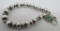 ROYSTON TURQUOISE BEAD BRACELET STERLING SILVER