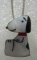 COMOSONA ZUNI SNOOPY PIN NECKLACE STERLING SILVER