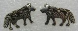 BECENTI STORYTELLER EARRINGS STERLING SILVER