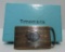 TIFFANY & CO BELT BUCKLE GOLD & STERLING SILVER