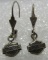 MOD HARLEY-DAVIDSON EARRINGS STERLING SILVER