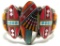MICRO INLAY CUFF BRACELET STERLING SILVER