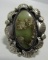 LMC BOULDER TURQUOISE RING STERLING SILVER SIZE 8
