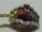 BELLARRI 18K GOLD TOURMALINE & DIAMOND NECKLACE