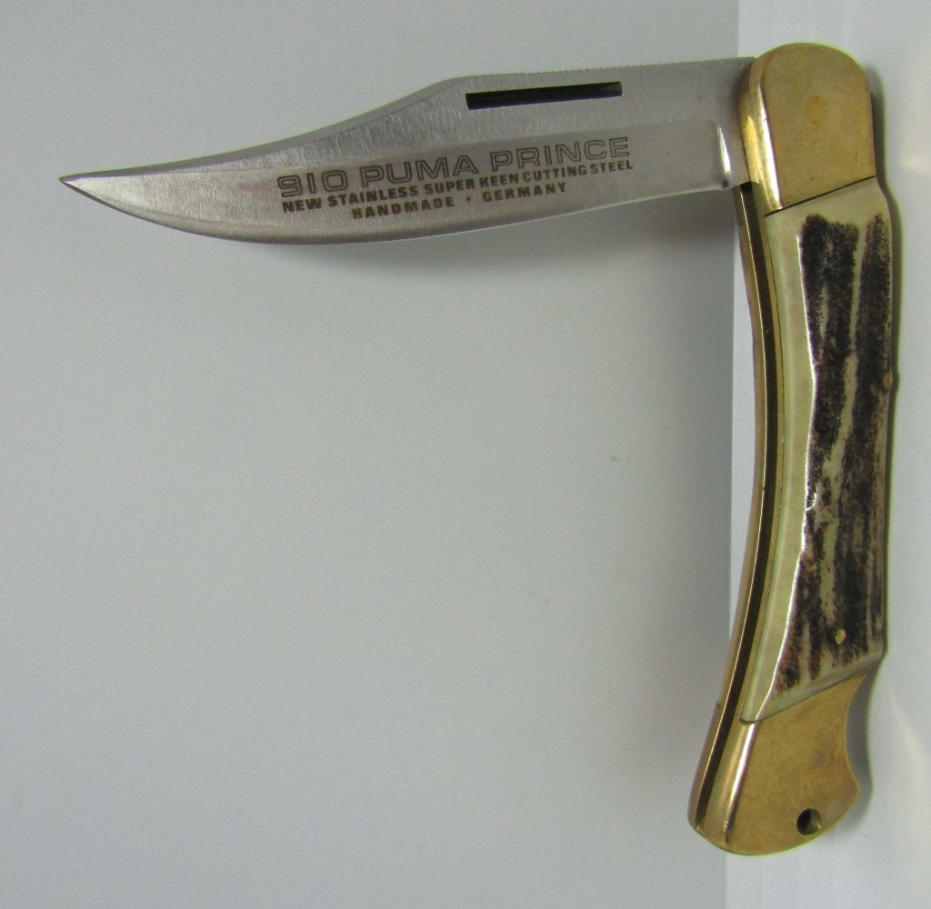 VINTAGE PUMA 910 STAG KNIFE | Online Auctions | Proxibid