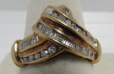.50CT DIAMOND RING 10K GOLD SIZE 7