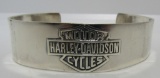 HARLEY-DAVIDSON CUFF BRACELET STERLING SILVER