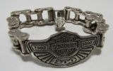 HARLEY DAVIDSON BRACELET STERLING SILVER CHAIN