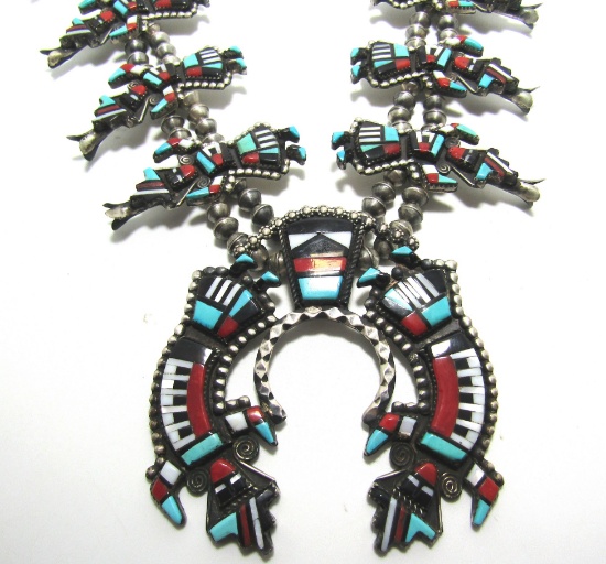 Native American Sterling 14k Jewelry Coins Knives