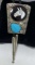 STERLING ZUNI HORSE BOLO TIE TURQUOISE ONYX