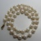14K GOLD 8MM PEARL NECKLACE 18