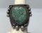 UNIQUE NATIVE AMERICAN TURQUOISE STERLING RING