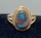 BISBEE 14K SOLID GOLD TURQUOISE RING