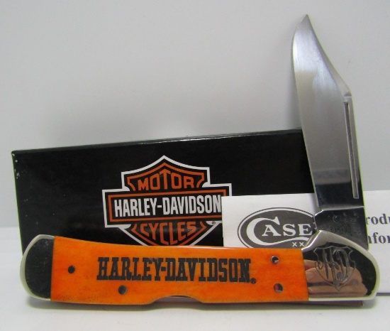 HARLEY DAVIDSON CASE POCKET KNIFE NEW OLD STOCK