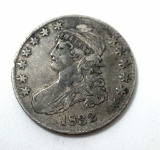 1832 CAPPED BUST LIBERTY SILVER US HALF DOLLAR