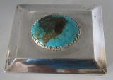 GORHAM TURQUOISE BOX STERLING SILVER JEWELRY