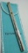 TIFFANY & CO PEN STERLING SILVER T CAP BLACK INK