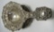TEA STRAINER 800 STERLING SILVER REPOUSSE 141 GRAM
