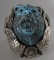 GOMEZ TURQUOISE CUFF BRACELET STERLING SILVER