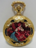 ARNEX POCKET WATCH 17 JEWEL SWISS ENAMEL