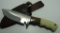 TIMBER WOLF HUNTING KNIFE W SHEATH