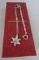 GEORG JENSEN BRACELET STERLING SILVER STAR W BOX
