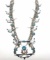 NAVAJO BIRD STERLING SQUASH BLOSSOM NECKLACE