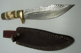 LARGE HUNTING KNIFE CHIPAWAY W SHEATH