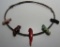 NEIL THOMAS CARVED STONE FETISH NECKLACE STERLING