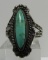 FRED HARVEY ERA TURQUOISE RING STERLING SILVER