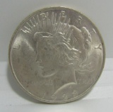 1923 US PEACE SILVER DOLLAR COIN.