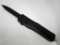 BLACK SWITCHBLADE AUTOMATIC KNIFE OTF