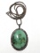 NATIVE AMERICAN STERLING TURQUOISE NECKLACE