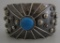 RON TOM TURQUOISE CUFF BRACELET STERLING SILVER
