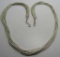 20 STRAND LIQUID STERLING SILVER NECKLACE 20