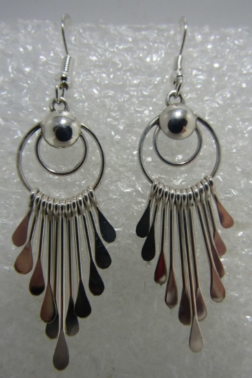 ARMSTRONG WATERFALL EARRINGS STERLING SILVER