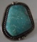 WATERWEB TURQUOISE RING STERLING SILVER SIZE 10.5
