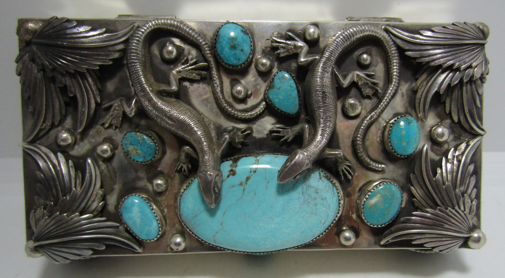Fabulous San Felipe 8 Turquoise Sterling Silver Ring Fabulous San Felipe 8 Turquoise Sterling Silver Ring