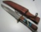 NAVAJO INLAID HUNTING KNIFE BY D YAZZI 15
