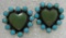 DAN DODSON TURQUOISE EARRINGS STERLING SILVER