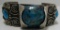 WESLEY TURQUOISE CUFF BRACELET STERLING SILVER
